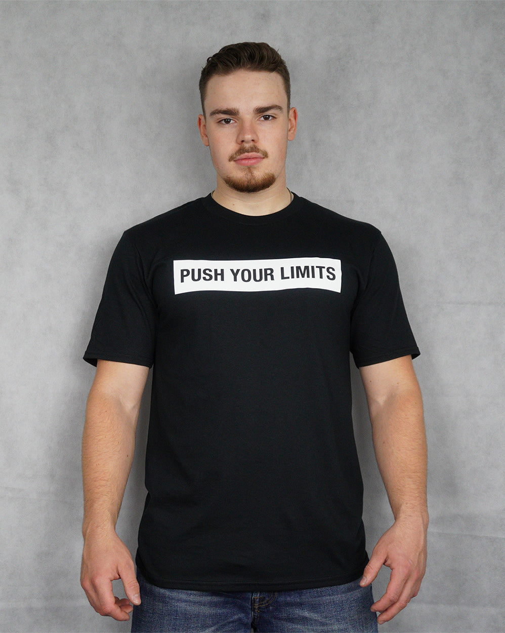 BOX LOGO TEE BLACK