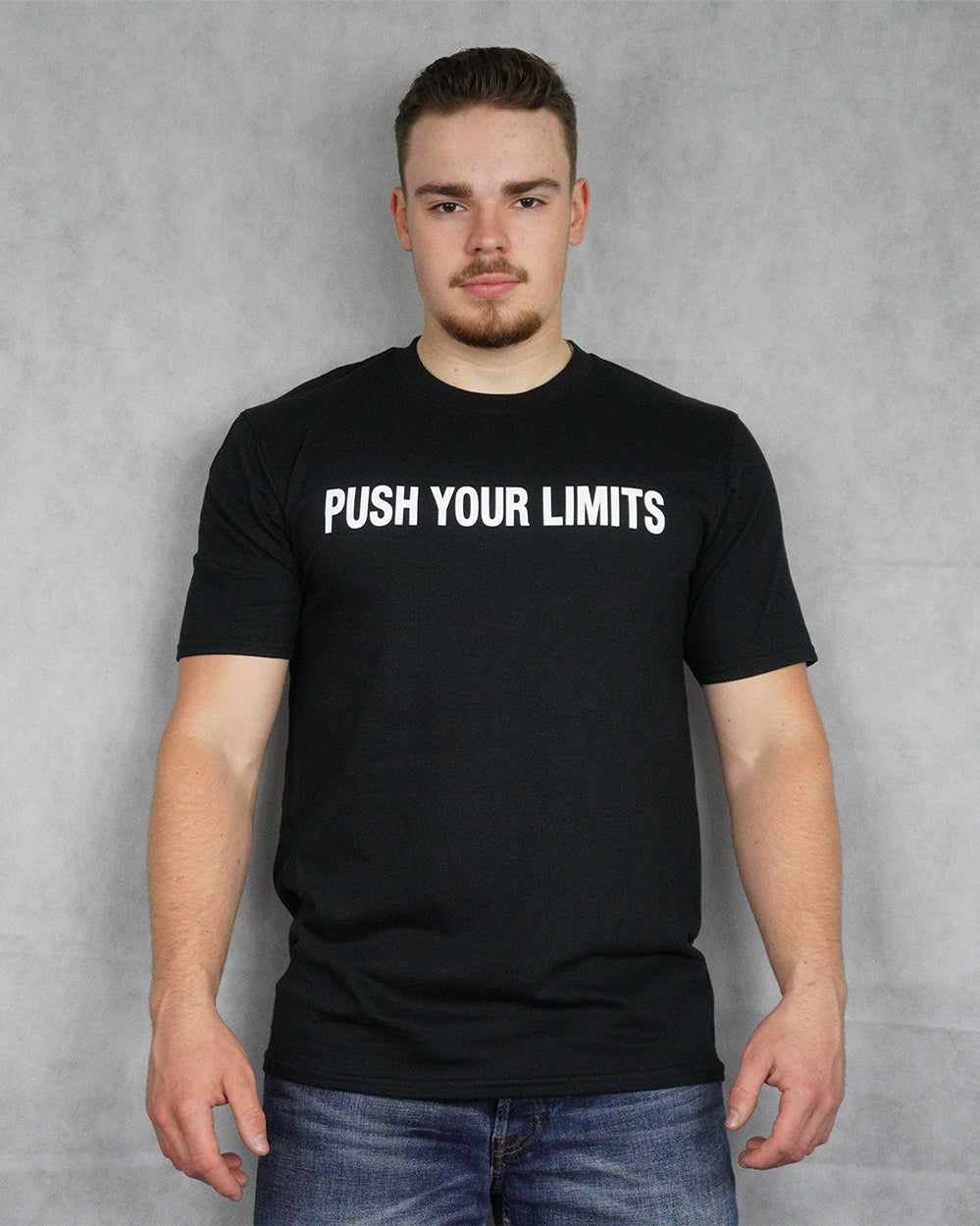 PUSH YOUR LIMITS TEE BLACK