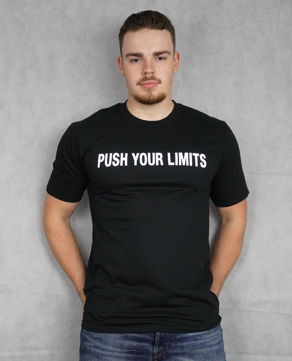 PUSH YOUR LIMITS TEE BLACK