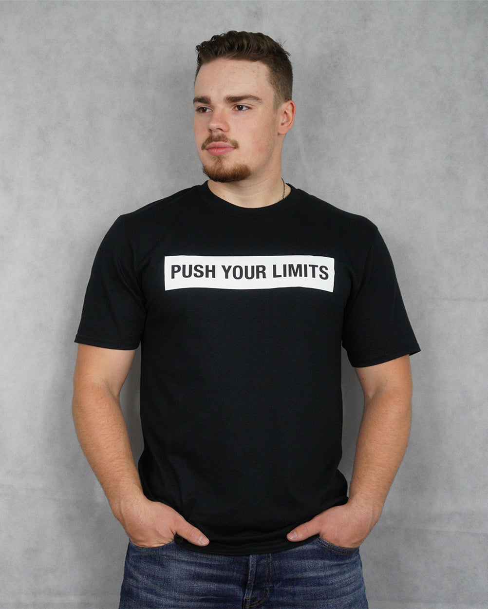 BOX LOGO TEE BLACK