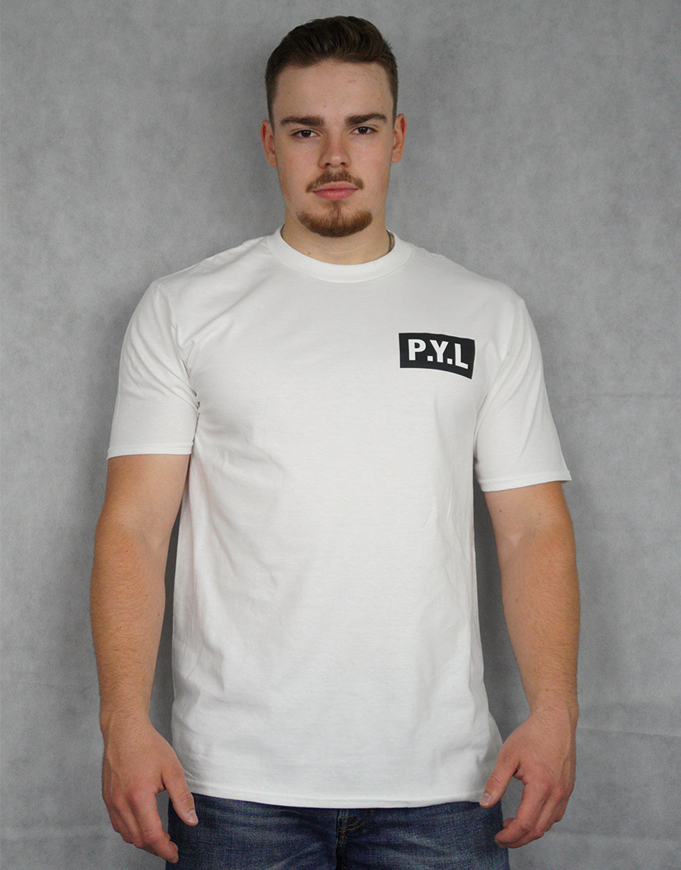 CLEAN LOGO TEE WHITE