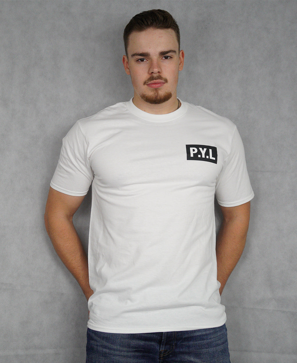 CLEAN LOGO TEE WHITE