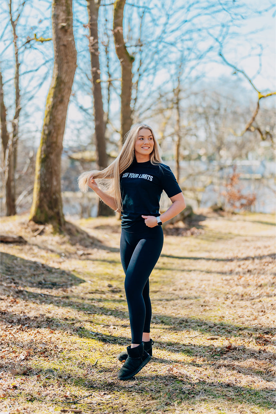 PUSH YOUR LIMITS TEE BLACK