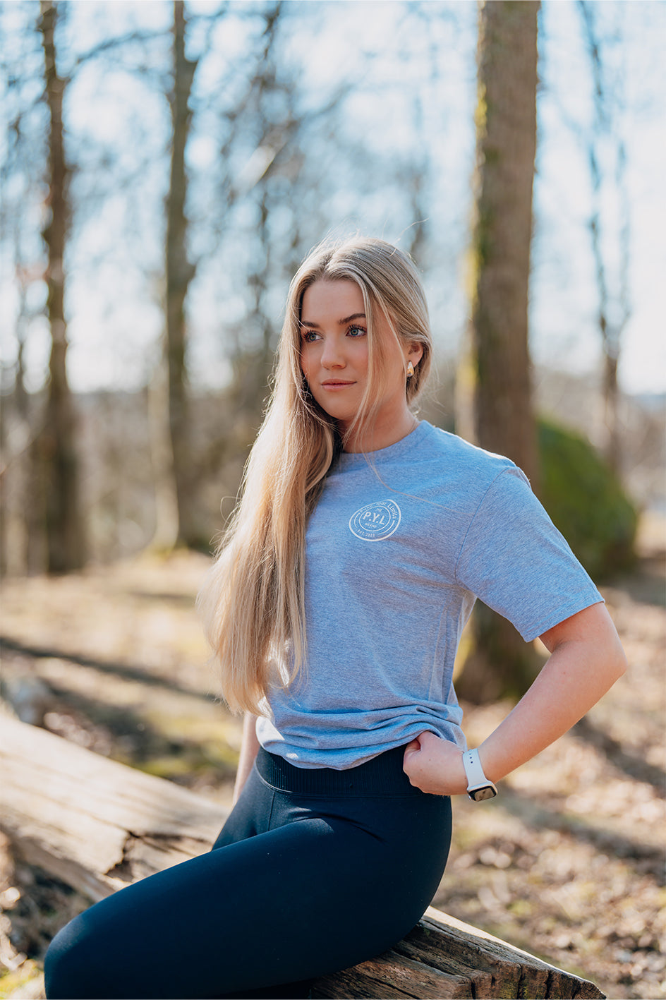 Original LOGO TEE GREY